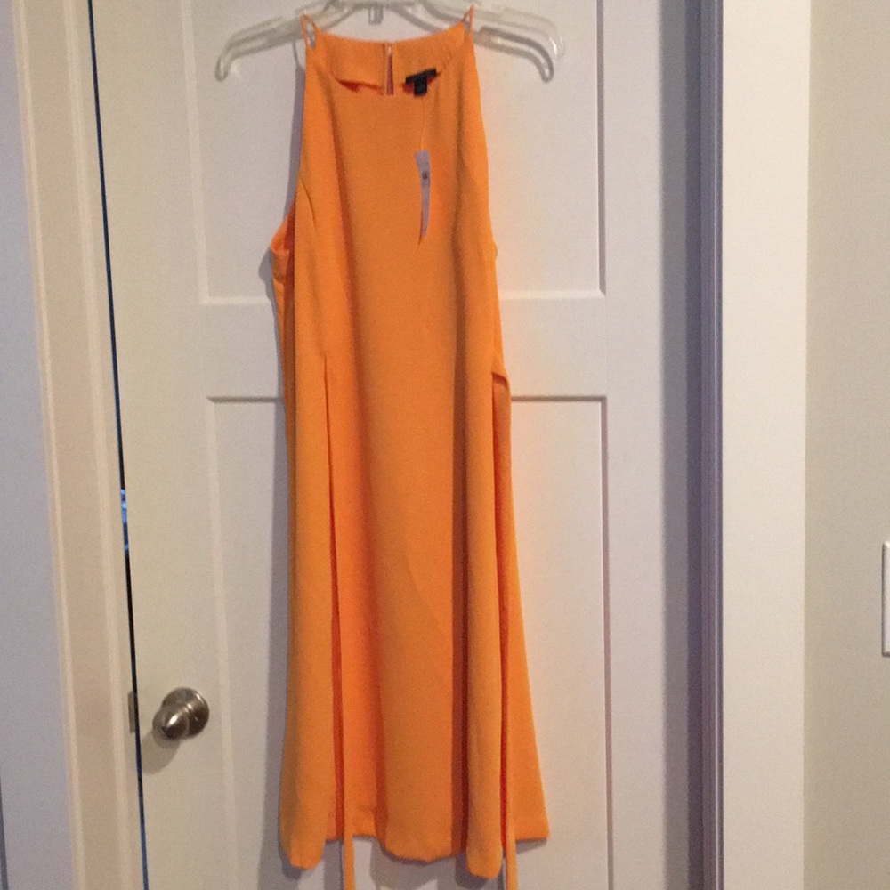 Halter Sleeveless Flare Dress 👗,size-8